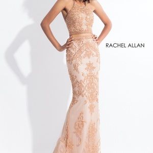 Rose Gold Prom Dress